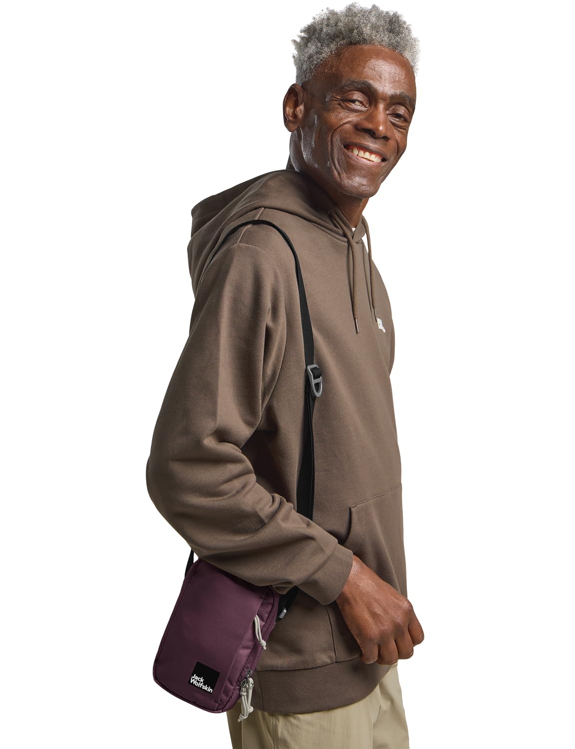 Jack Wolfskin Konya Bag męska torba na ramię, amarantus, jeden rozmiar