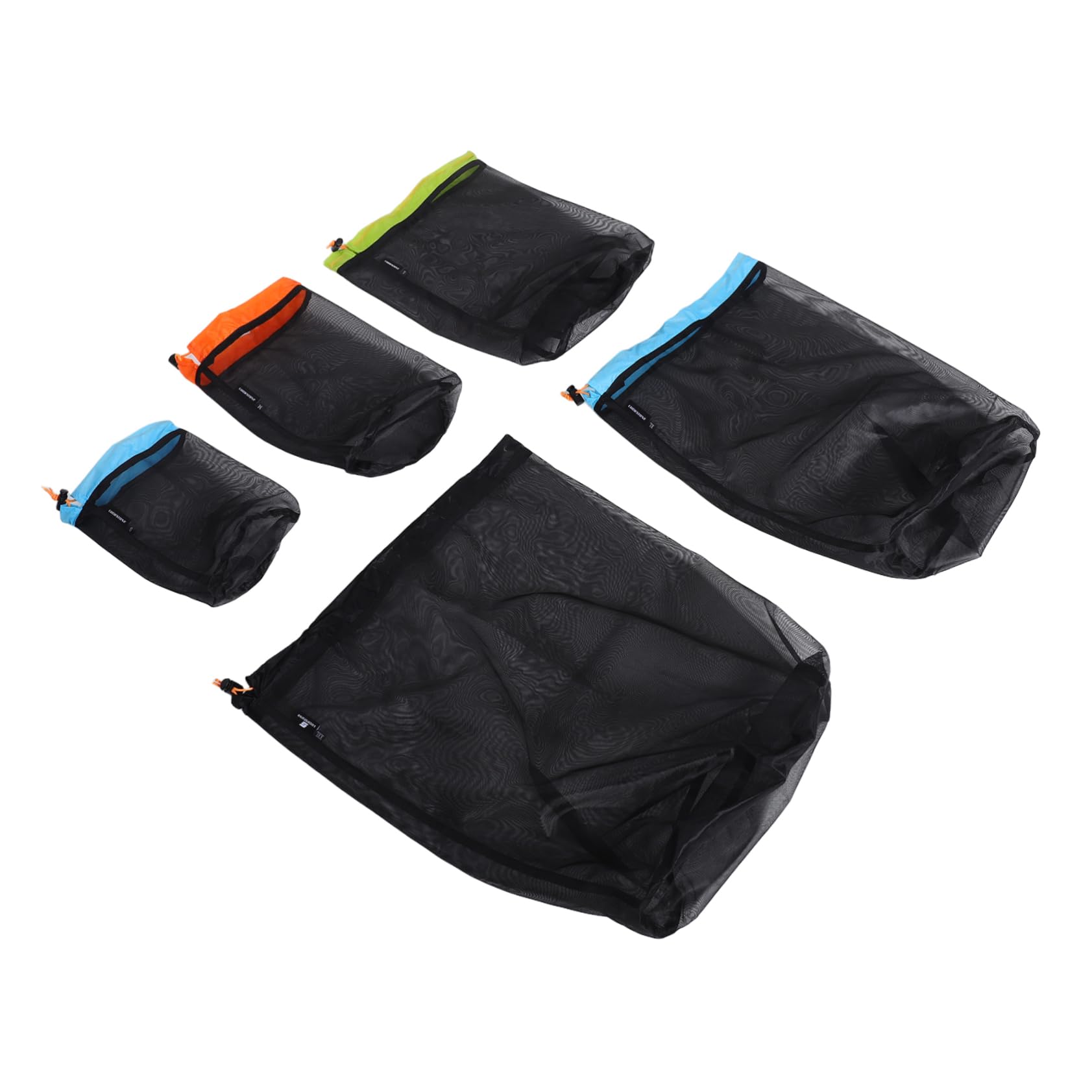 Milisten 1 Set Travel Compression Stuff Sack for Outdoor Gear and Clothing Durable Mesh Storage Bags for Camping Backpacking and Travel Reusable Design