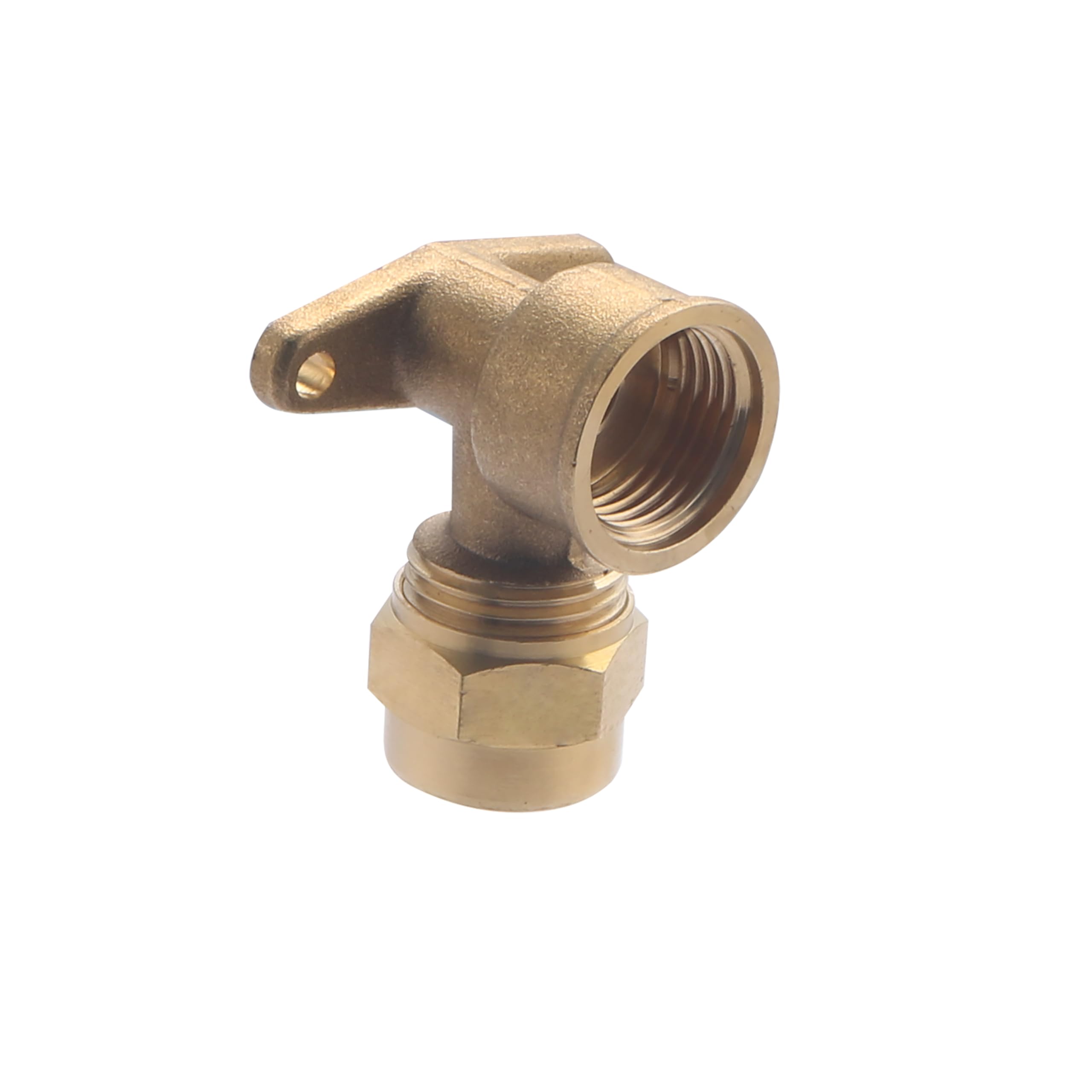 Raccord PER à Compression (à Visser) - Coude Applique Murale Ø16 - F15x21 NOYON & THIEBAULT