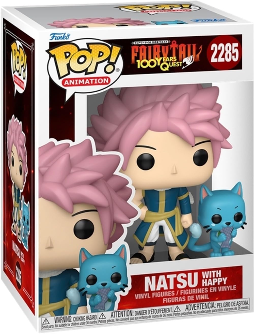 Funko Pop! & Buddy: Fairy Tail 100 Years Quest – Natsu & Happy - Les Beatles, Paul McCartney, John Lennon, RIngo Starr, George Harrison Funko Pop! & Buddy: Fairy Tail 100 Years Quest - Natsu & Happy