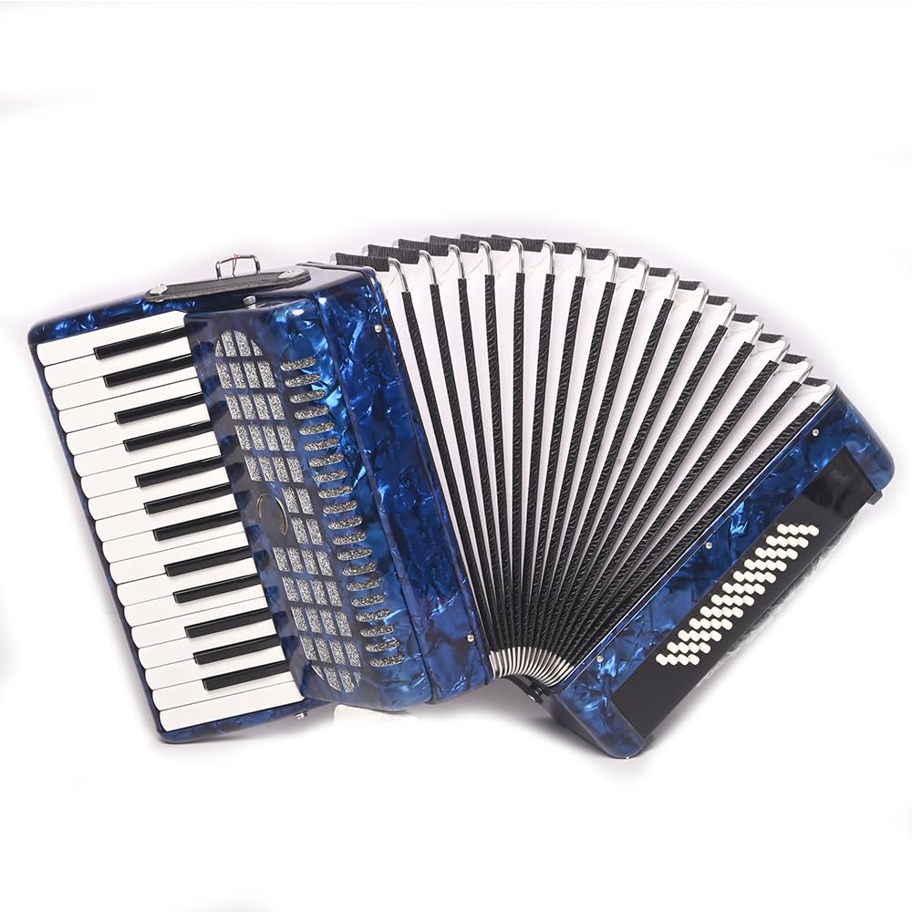 Acordion 30 tasti 48bass Fisarmonica Principianti Fisarmonica Professionale Regali Accordiani Per Adulti Studenti 30 Tasti di Pianoforte 48 Pulsante Basso Fisarmonica Strumento a fisarmonica