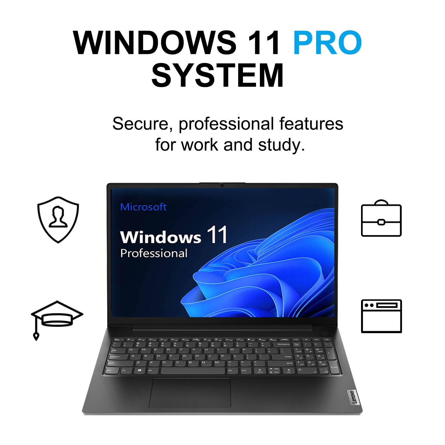Amazon.com: Lenovo Laptop | V15 | Intel Quad-Core Processor | 16GB