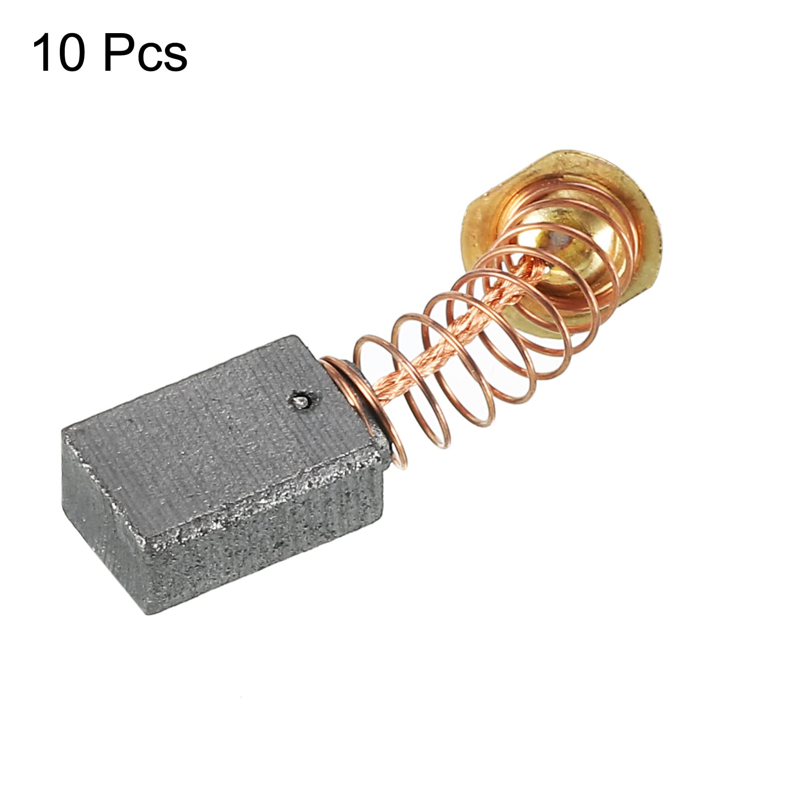 10 Spazzole A Carbone 13x9x6 Mm - Per Motori Elettrici, Smerigliatrici, Trapani, Utensili Elettrici - Foto 4