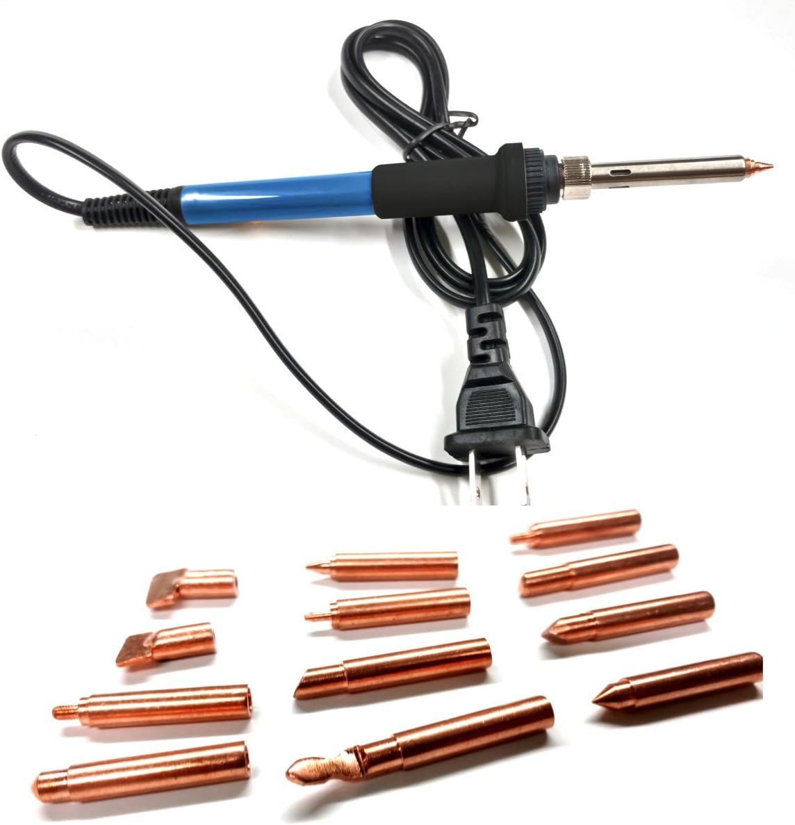 60W Non-Screw-In Wood Burning Pen (Blue)