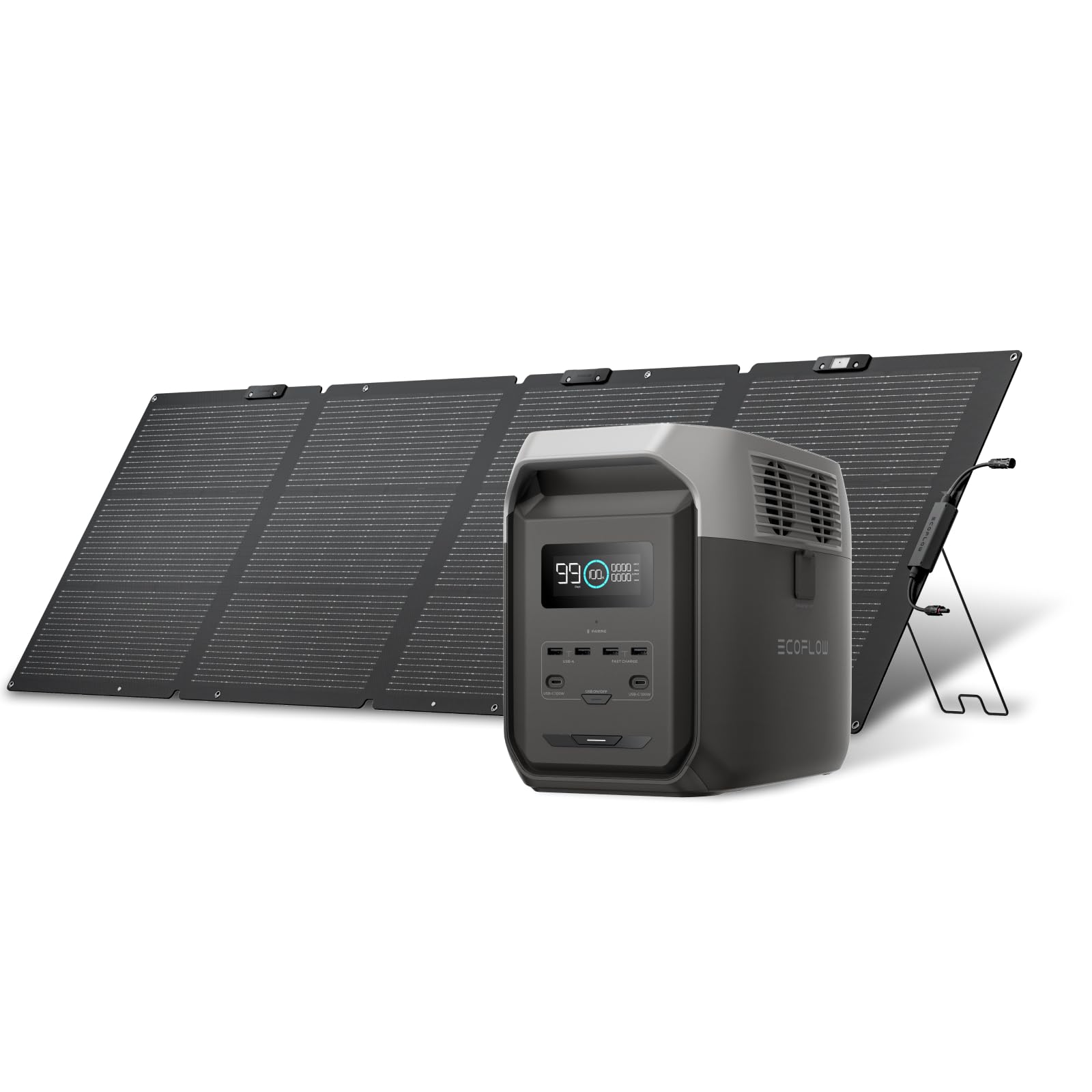 EcoFlow DELTA 3 ポータブル電源 1500W出力/通電チェックのみ 楽天市場】EcoFlow DELTA 3 1500 ポータブル電源 1536Wh