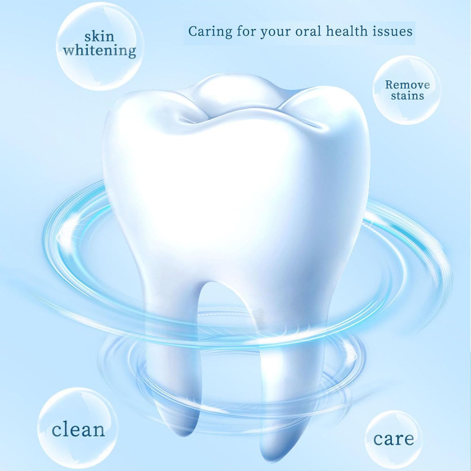 Per set di dentifricio sbiancante scoban, sbiancamento dei denti scoban con bicarbonato di sodio, potente formula scobana per un sorriso più luminoso, rimuove le macchie, respiro fresco (3pcs)