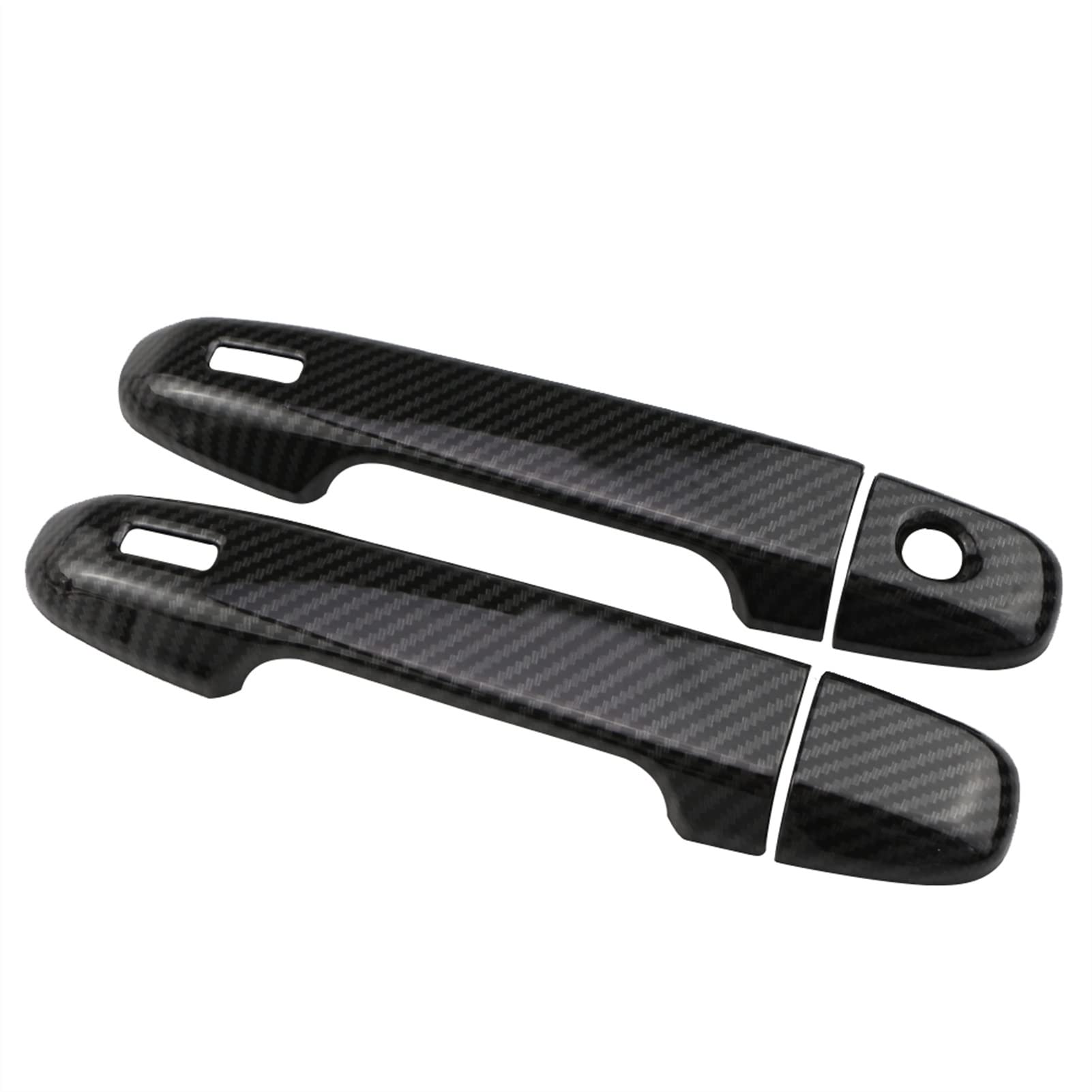 Rinkteea 2 Exterior Car Door Handle For Chr 016-020 Car Chrome Door Handle Outer Bowls Trim Protective Cover(2)