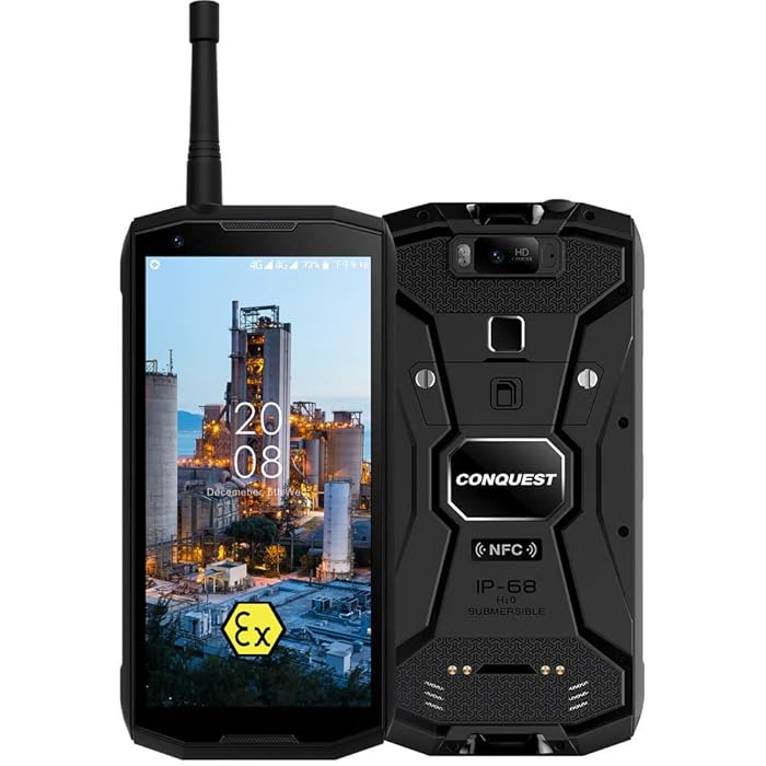 Buy Rugged Smartphone,S12 Pro ATEX Zone 1/2 Intrinsically Safe ExplosionProof 4G Dual SIM IP68