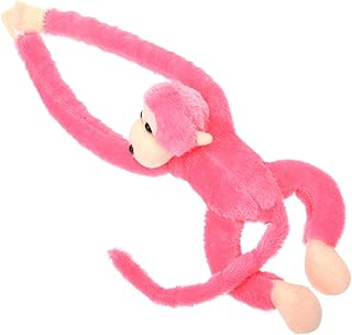 Gadpiparty 2 Pçs Boneca De Macaco Cortinas Decorativas Cachorros De Pelúcia Para Bidoof Animal De Pelúcia Abraço Travesseiro Macaco De Pelúcia Pendurado Alça De Cortina De Macaco De Pelúcia