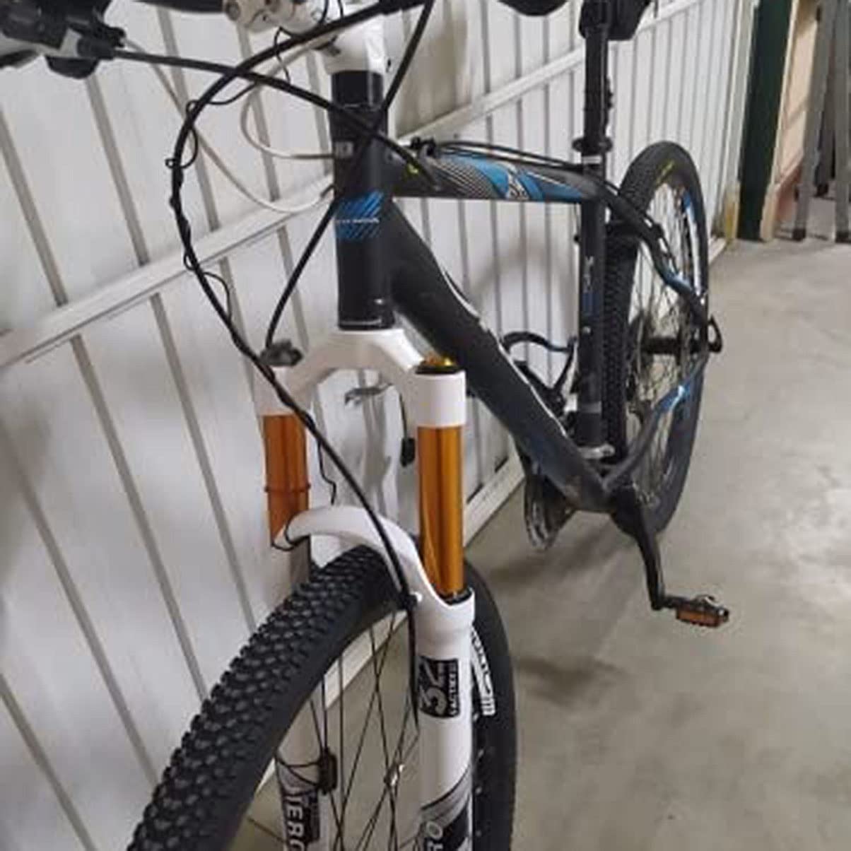 26/27,5/29 "Widelec amortyzowany z 100 mm skokiem widelec pneumatyczny do roweru z regulowanym skokiem prosta/stożkowy przedni widelec rowerowy (kręgosłup HL 29")