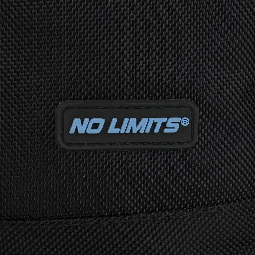 No Limits Bolso bandolera ajustable para hombre, tejido antiarañazos, diseño deportivo, multibolsillos, para viajes, trabajo y tiempo libre