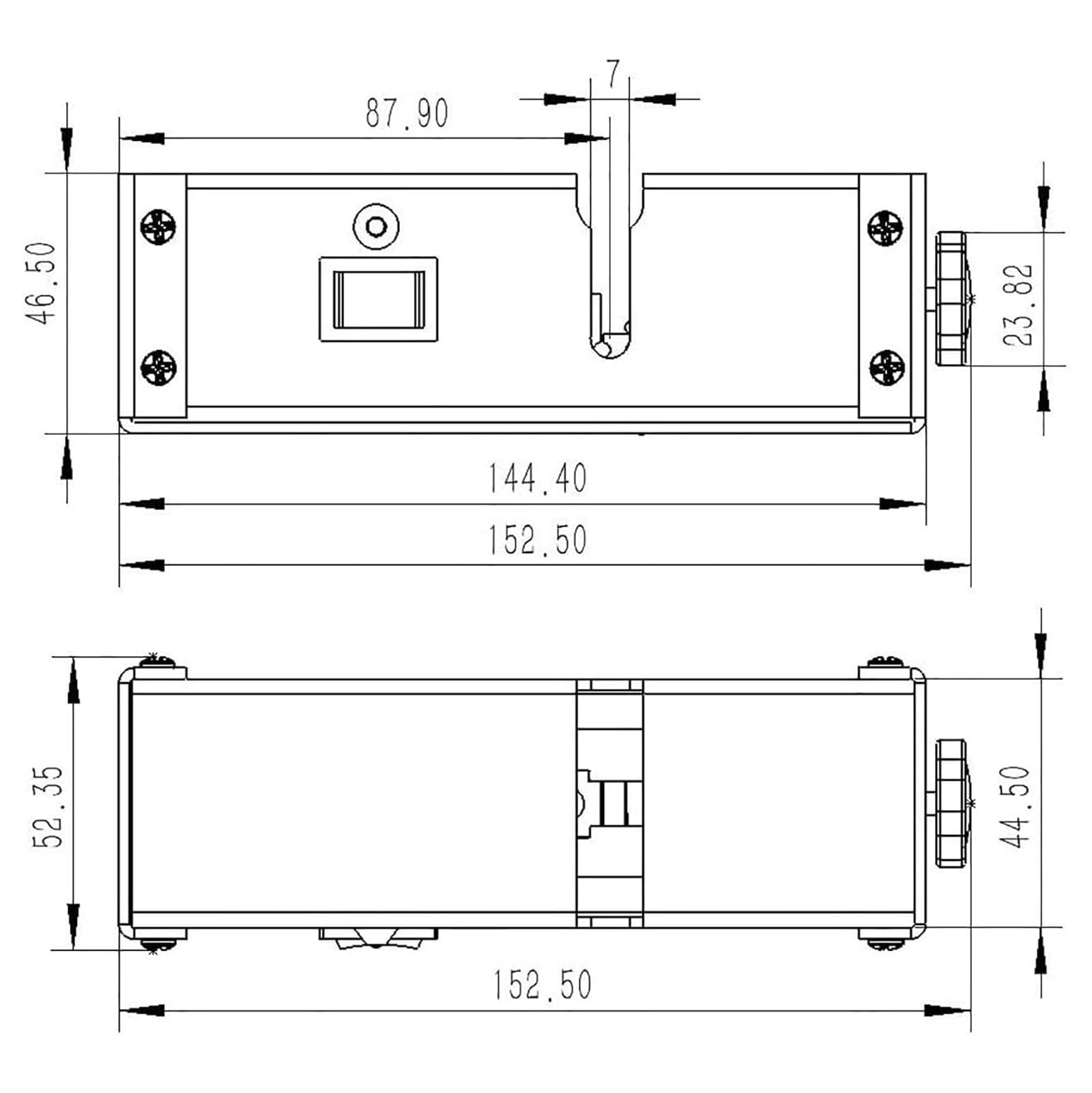 Złącze filamentu do drukarki 3D, łącznik do drukowania 3D z 100 tulejami, złącze o średnicy 1,75 mm do materiałów PLA, PETG, TPU, ABS i PC