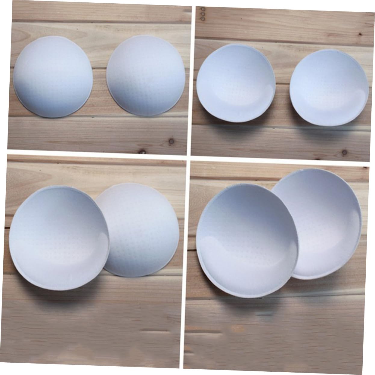 GALPADA 9 Pares inserciones de sujetador Almohadilla redonda para realzar los senos forros de sujetador traje de baño acolchado bikinis bañador biquinis almohadillas de sujetador