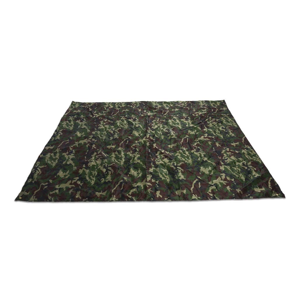 Nikou Tent Awning Sun Shade Fabric Picnic Mat Outdoor Camouflage Tarp Ultra Light Ground Mat Camping Suitable for Camping, Travel, Fishing and Other Activities