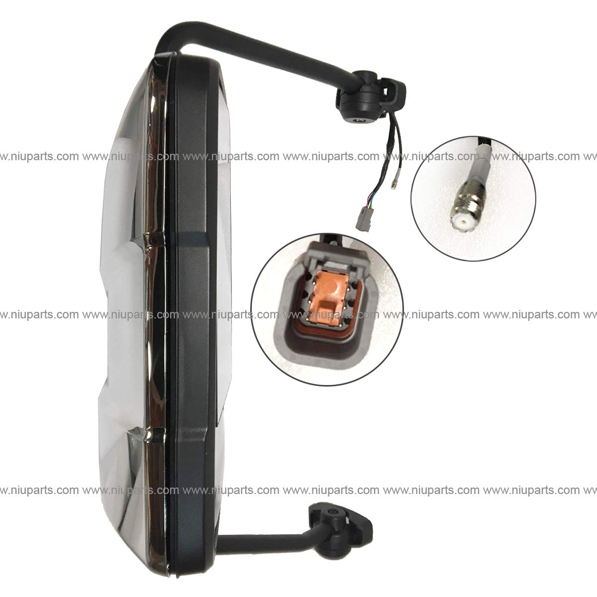 Amazon.com: Door Mirror Chrome with Arm Driver Side (Fit: Mack  