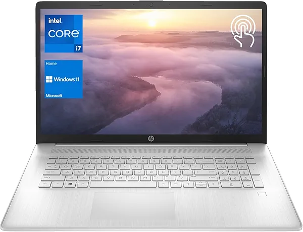 HP 2025 Premium Laptop, 17.3" HD+ Touchscreen, Intel Core i7-1355U, 16GB RAM, 2TB PCIe SSD, Webcam, FP Reader, Backlit Keyboard, Wi-Fi 6, Windows 11 Home