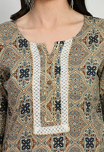 AnjuShree Choice Women Indian Kurtis for women | ORDER 1 SIZE BIGGER4