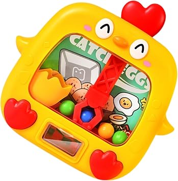 Small Nail Machine, Vending Machine for Kids | Electronic Grabber Machine Chicken Fan Claw Machine - Small Candy Vending Machine Candy Interactive Arcade Game for Boys and Kids