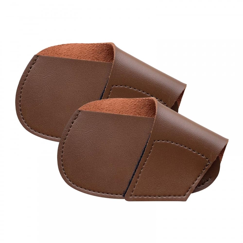 2PCS Iron Head Covers, PU Leather Iron Covers for Most Club Heads