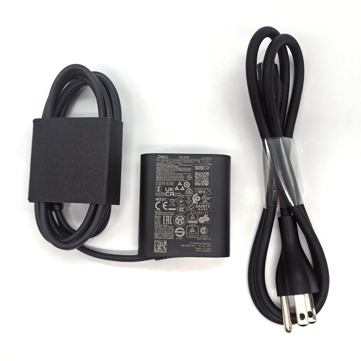 Amazon.com: Dell Laptop Charger GAN 45W watt USB Type C USB C AC