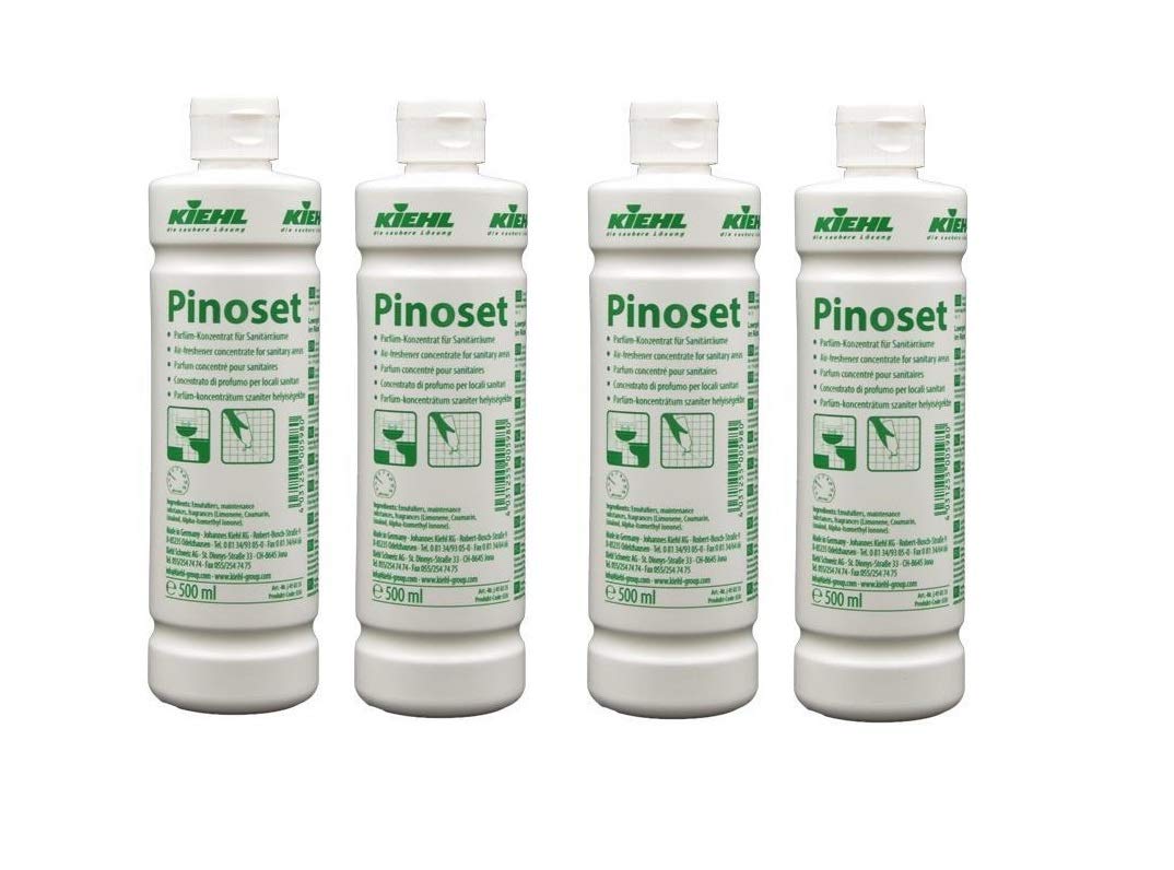 Pinoset Duftöl, Parfüm-Konzentrat für Sanitärräume, 500 ml Lufterfrischer Reinig