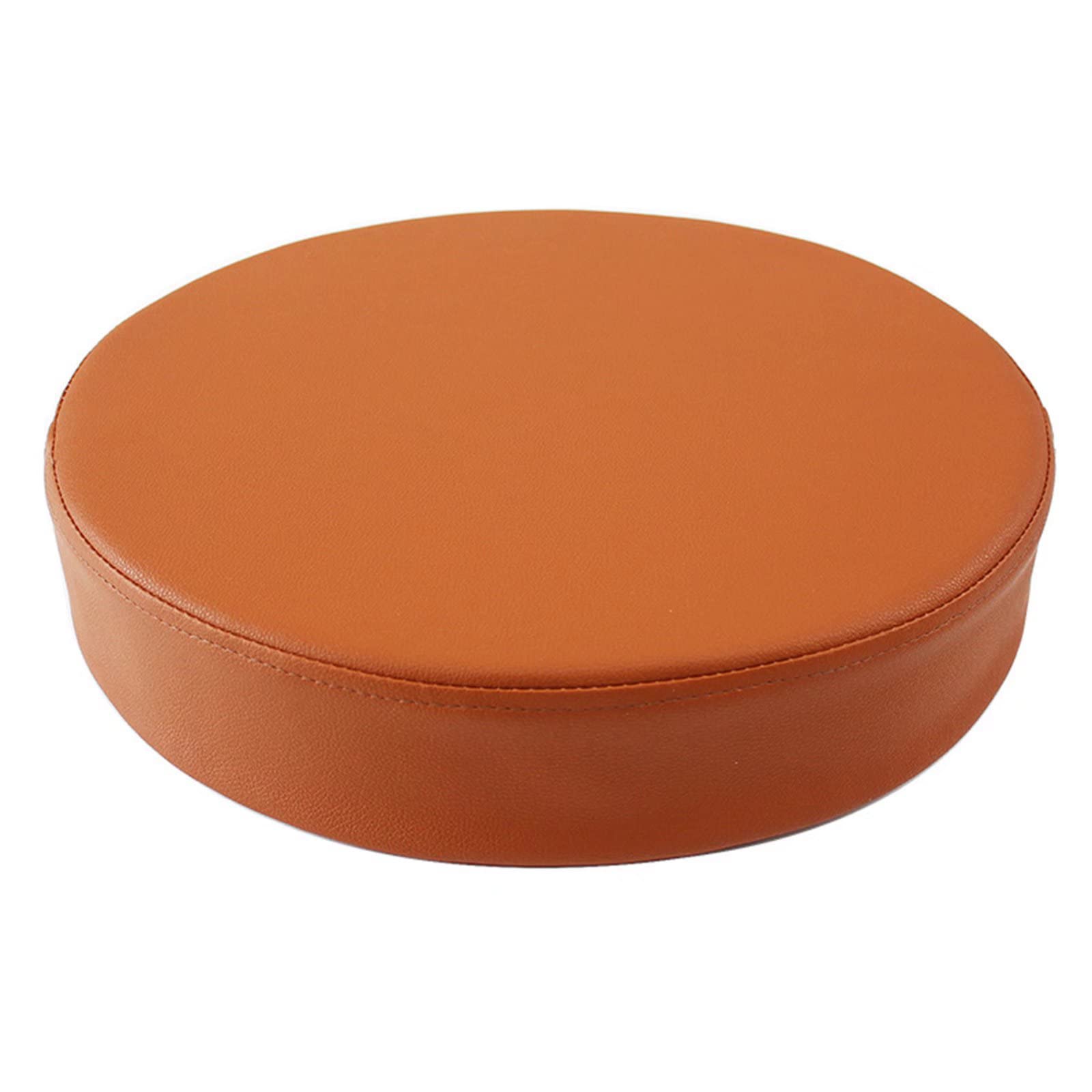 Yadlan Thick Floor Cushions for Sitting, Round Stool Seat Chair Upholstery Foam Pad Cushion. 14, Waterproof and Stain-Resistant Cushions for Indoor Outdoor Patio Garden WindowsillBrown