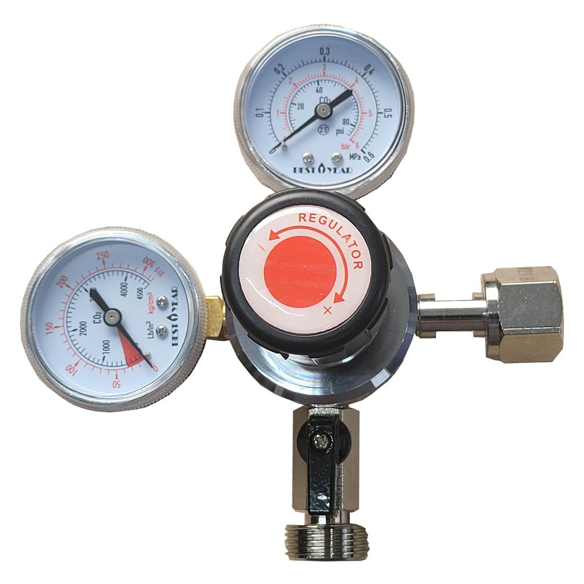 Zapfanlage Bierbar Silber für max 30l Fässer mit Schanksäule, Uhr, 2kg Co², Flachkeg usw.
