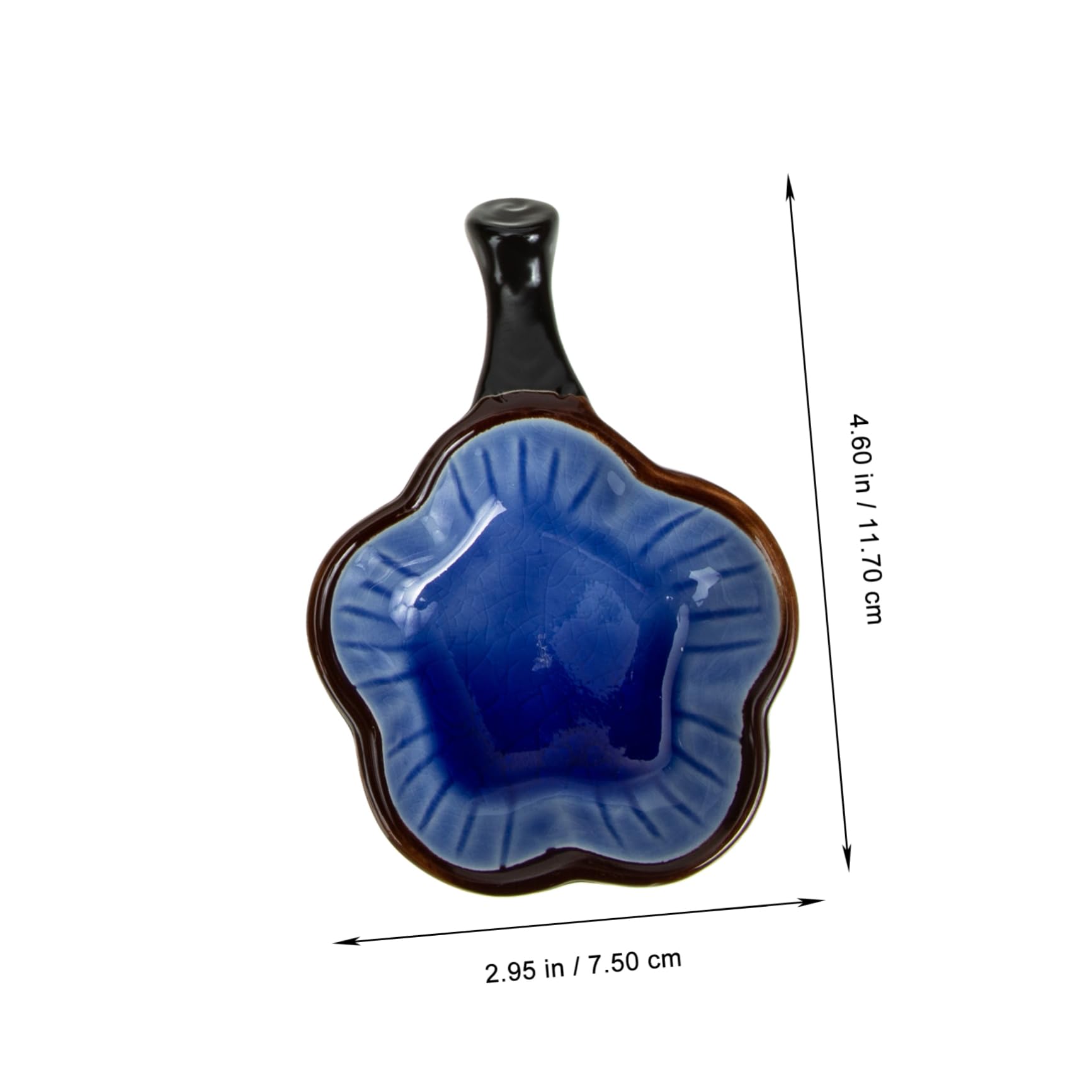 Plat à Eau en Céramique Émaillée pour Calligraphie, Lot de 6