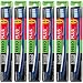Dr. Collins Perio Plus Compact Toothbrush, (Colors Vary) (Pack of 6)