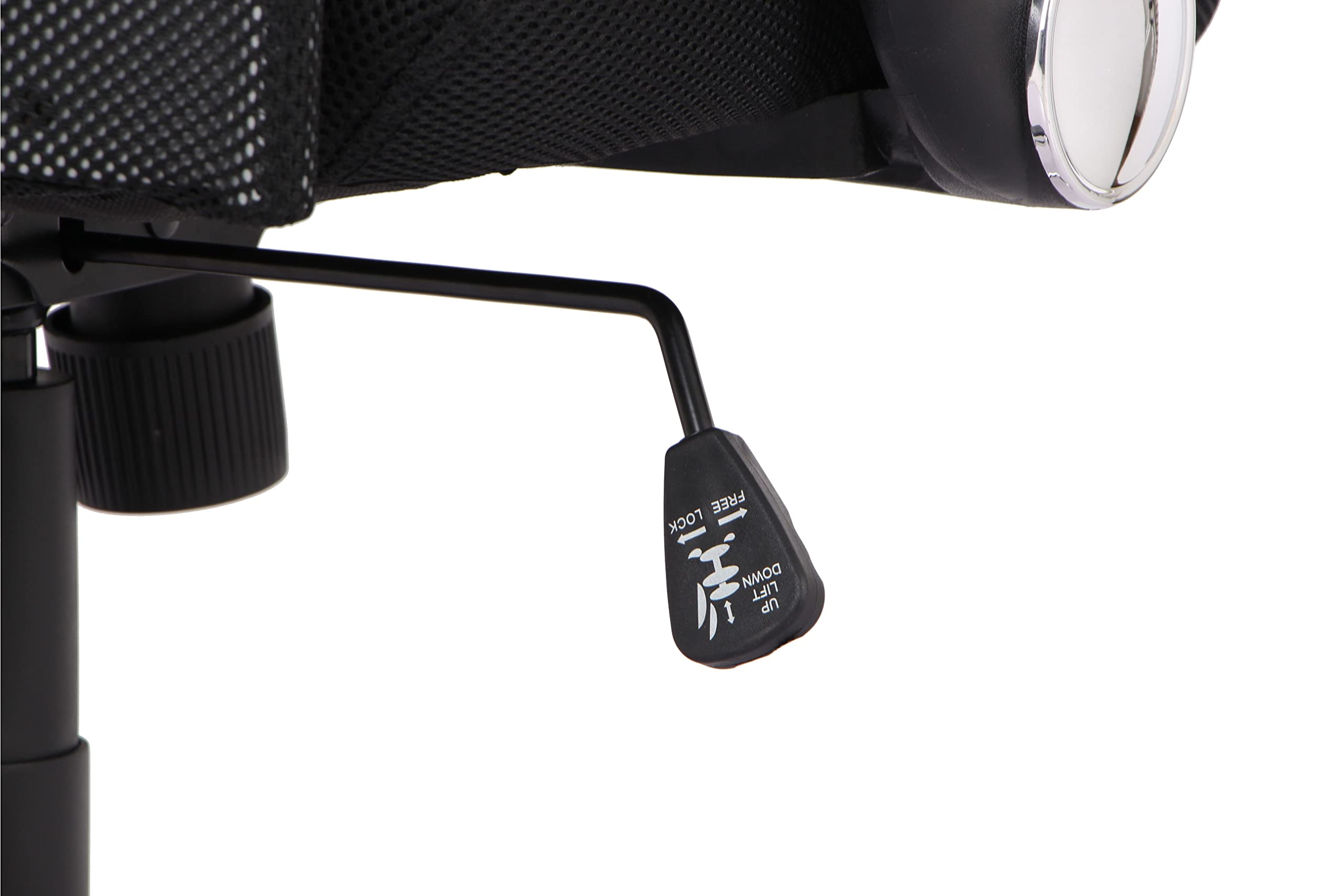 Sigma Sedia da Ufficio Girevole con Altezza Regolabile EC13, Ergonomica, con Ruote, Nero
