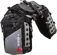 Vista 5 de TUSK Highland X2 Sistema de base de equipaje sin bastidor Escudo térmico estándar para Kawasaki Versys-X 300 2017-2020