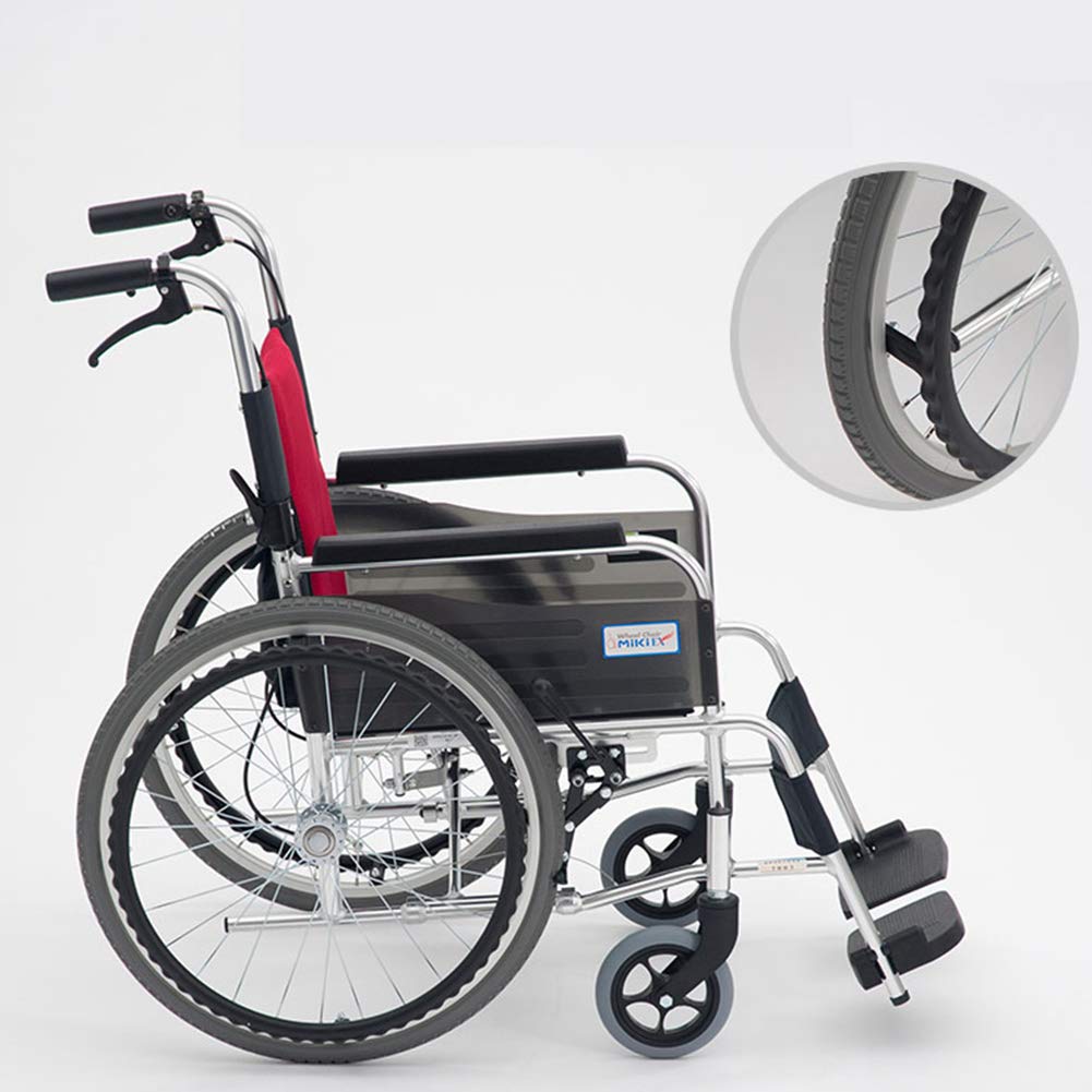 Wózek inwalidzki, wózek inwalidzki osoby starsze podróż niepełnosprawny monocykl wózek inwalidzki jazda medyczny, wózek inwalidzki składany przenośny aluminiowy skuter niepełnosprawny osoby starsze
