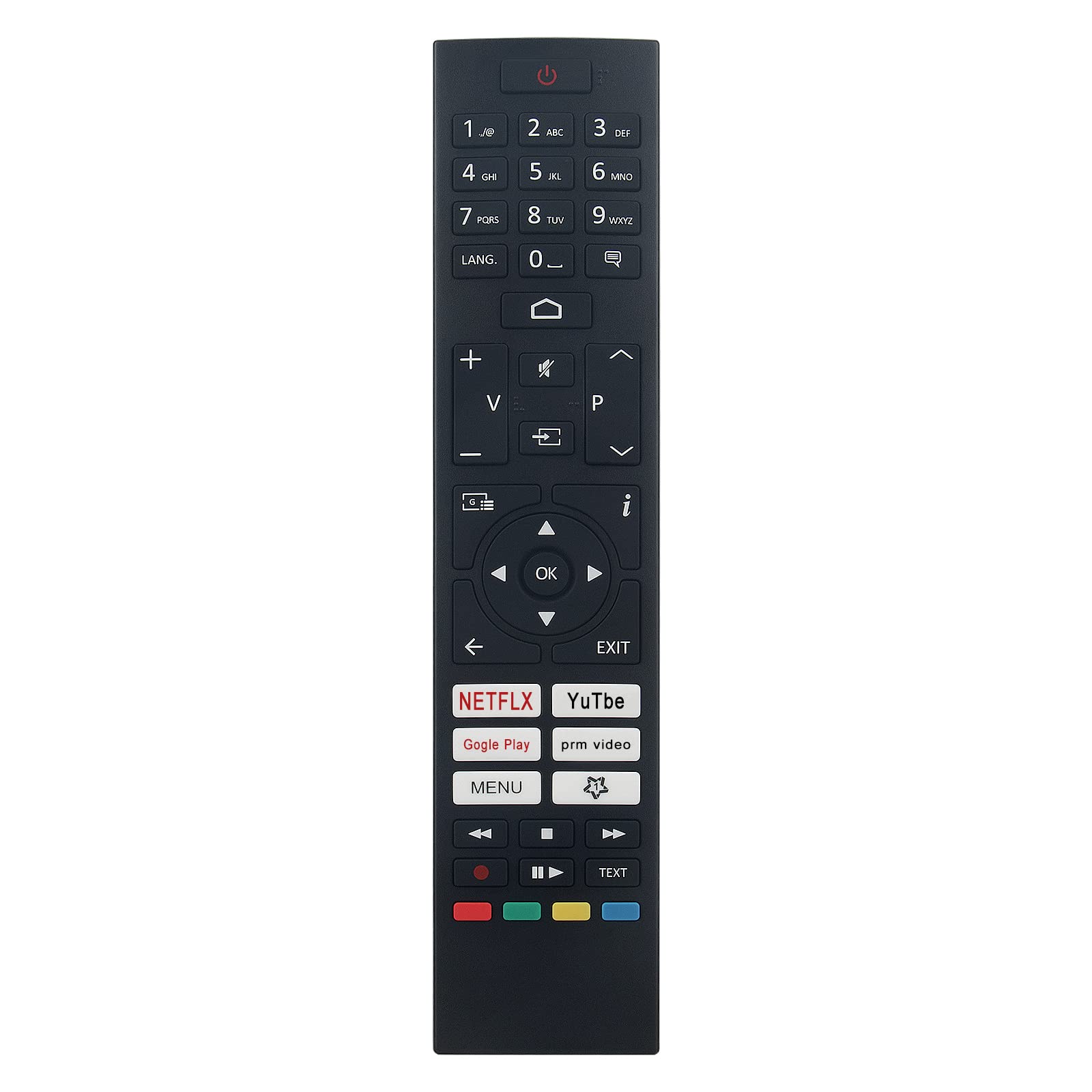 ALLIMITY RM-C3090 Fernbedienung Ersetzen Fit Für JVC 4K UHD TV LT-32V3010 LT-32V4201 LT-32VF43I LT-32VH42K LT-49V4200 LT-43V2100 LT-24VH30K LT-24V47JH LT-24V44JH LT-32V4200