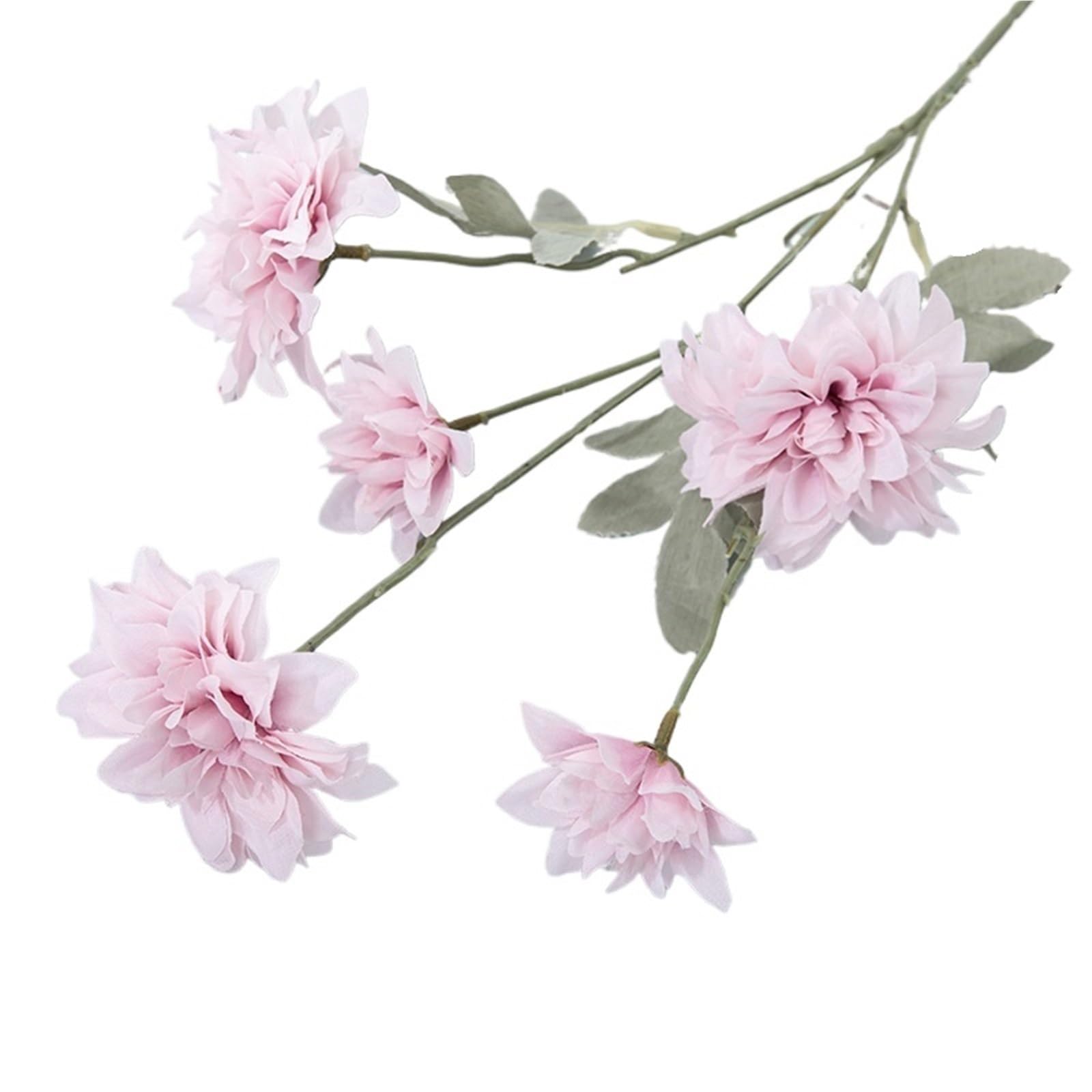 LuoAXINN Artificial Flower Branches 5 Heads Silk Artificial Flowers Fake Wedding Party Home Decor DIY 3 Pcs(Color7)