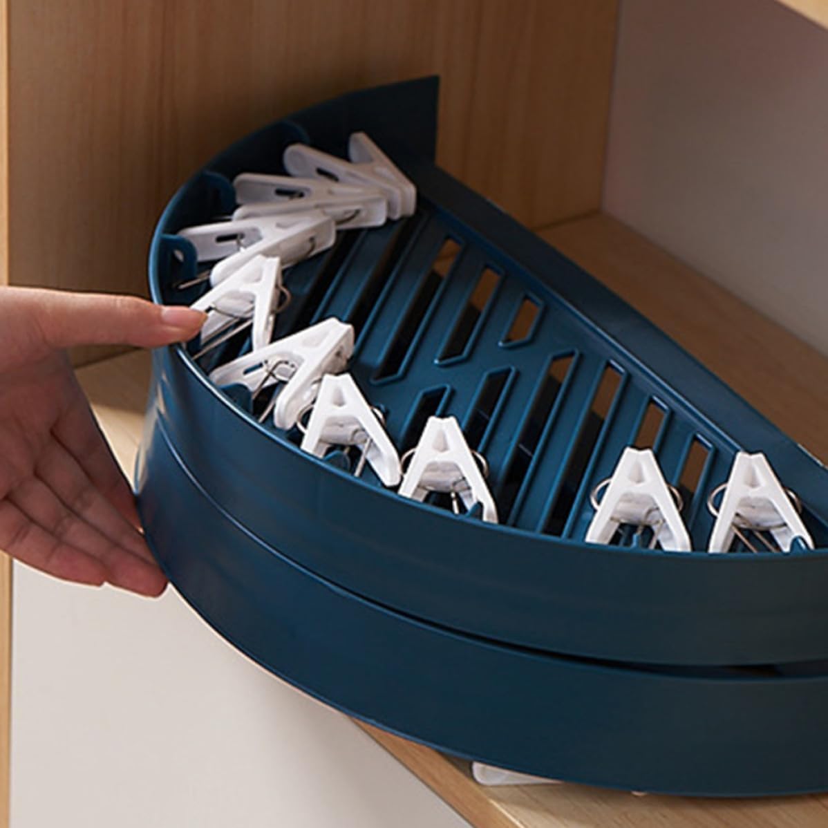 ULTECHNOVO Foldable Underwear Hanger Drying Rack for Clothes