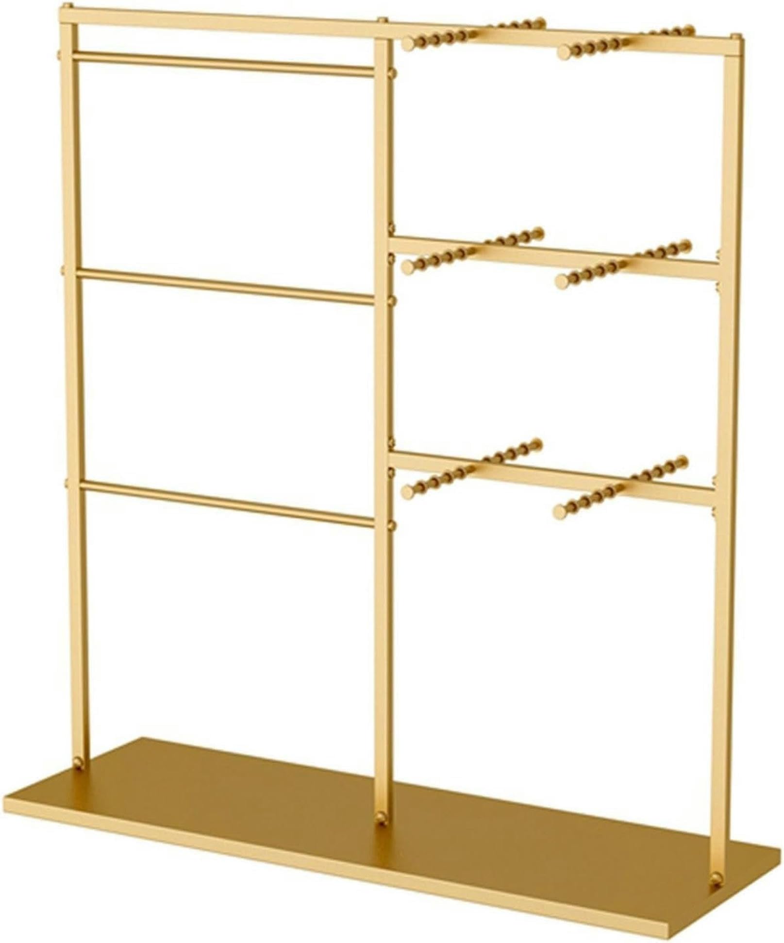 CGCSYZ Adjustable Clothes Rack, Wall Hanger Lingerie Display Rack Independent Clothing Store for Retail Store/Shopping Malls/Boutiques (A 150x40x130CM)