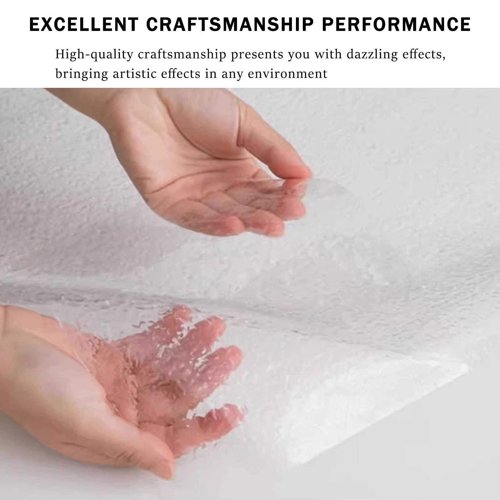 3D Fensterfolie Dreidimensional Glasfolie Statische Haftung Sichtschutzfolie PVC Glas Aufkleber Dekorativer Folie Nicht Kebend Abnehmbare Milchglasfolie UV-Schutzfolie für Zuhause Büros Küchen