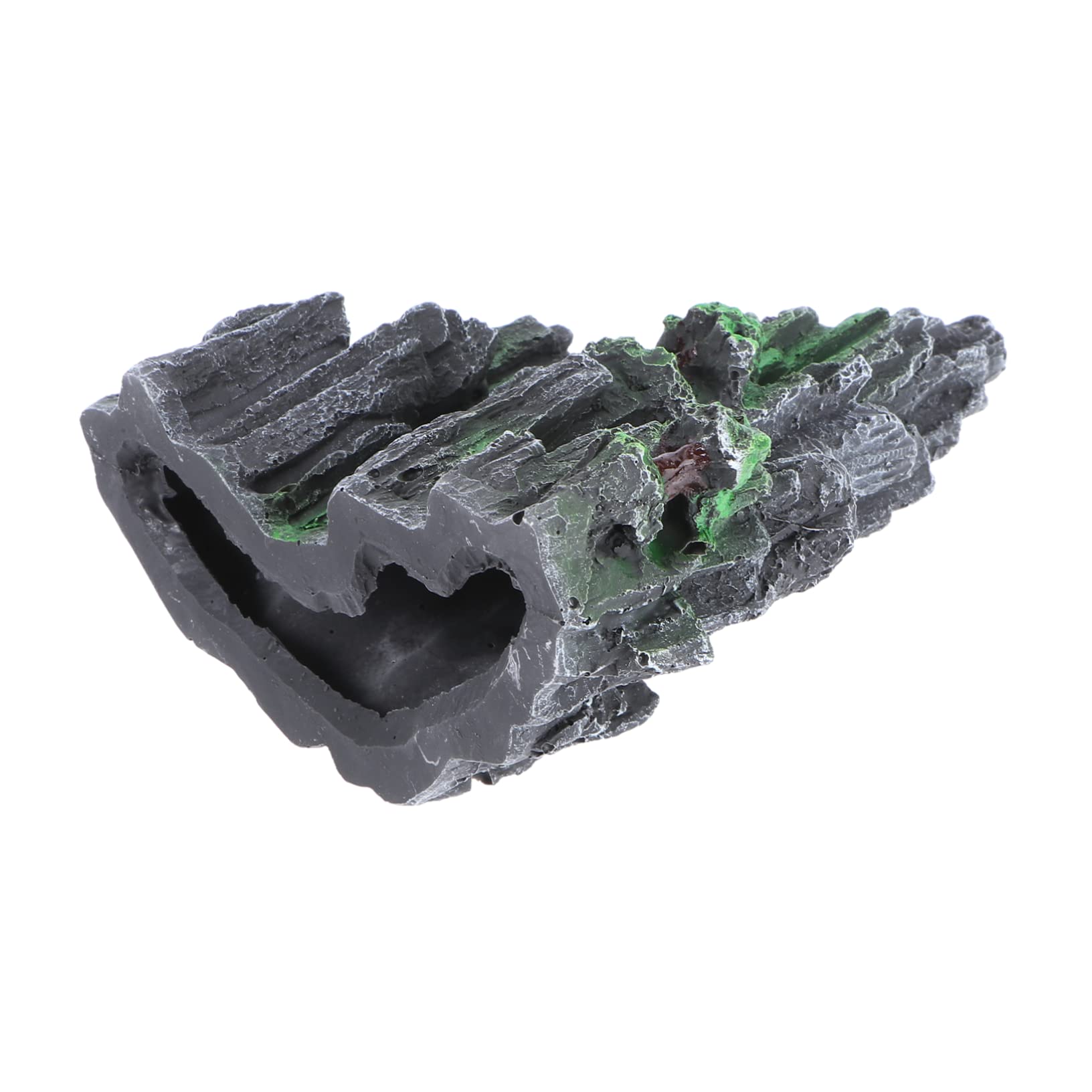 1pc fish tank landscaping rockery Fish Hiding Cave aquarium accessories for fish tank Resin Fish Tank Mountain fish tank mountain decorations resin crafts Jianfeng Mountain vintage