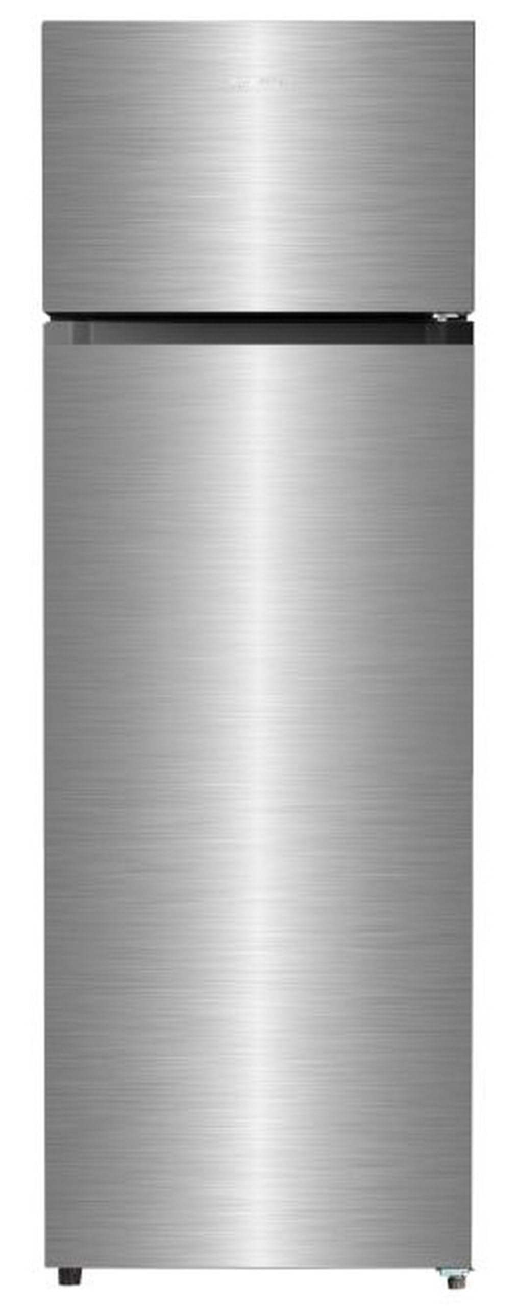INFINTION Frigorifico Dos Puertas FG-A162I, 239 Litros, 160 cm de Altura, E, Ciclico, Puerta Reversible, Patas regulables en altura, Inox