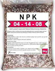 5 Kg - Adubo Fertilizante NPK 04.14.08