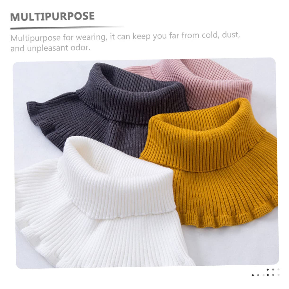GALPADA 5pièces Gaiter De Cou Pour Hiver Multi-fonctionnelle Pour Cou Accessoire De Mode Unisexe Pours Activités Extérieures Cyclisme Randonnée