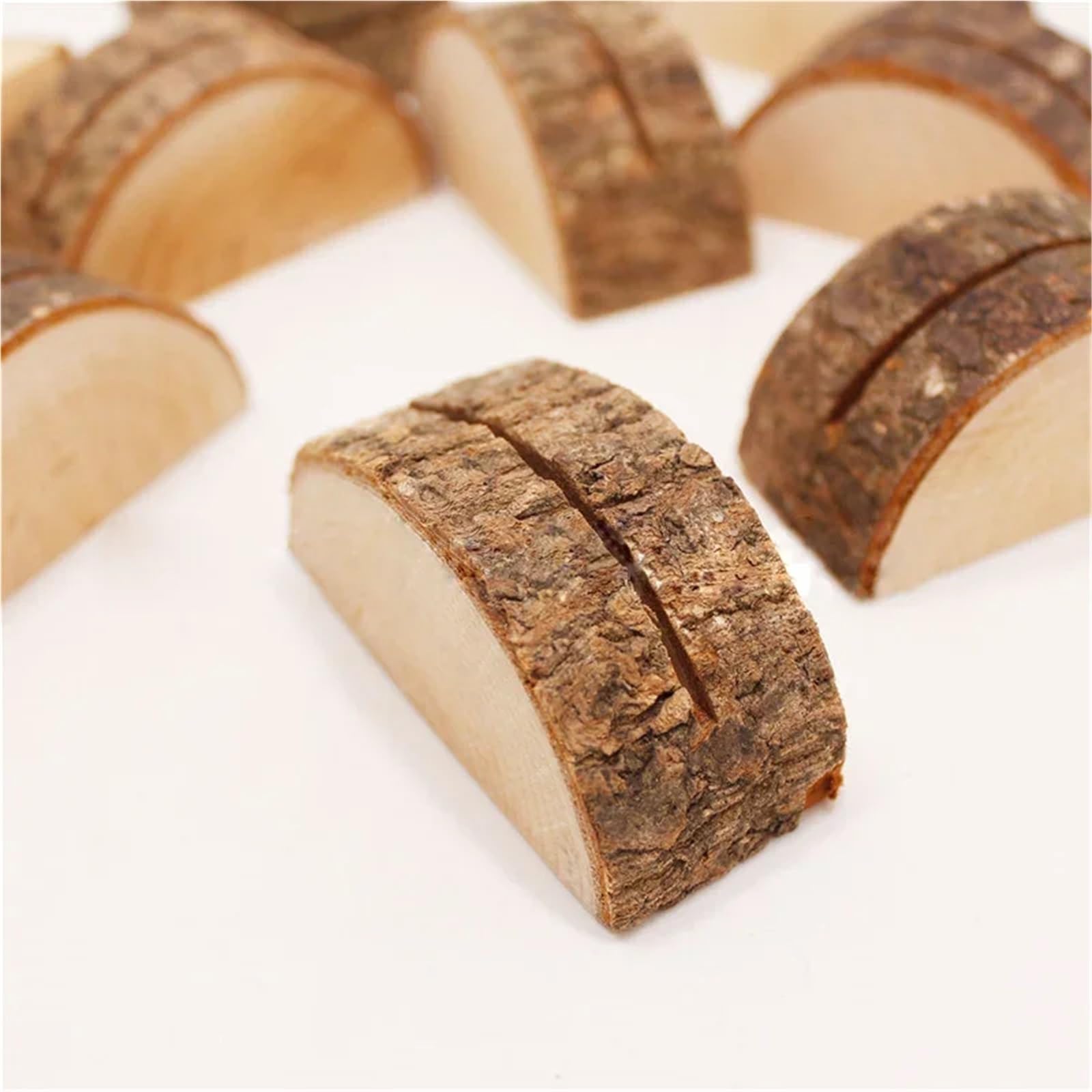 Tischnummernständer aus Holz, für Hochzeiten, 50 Stück