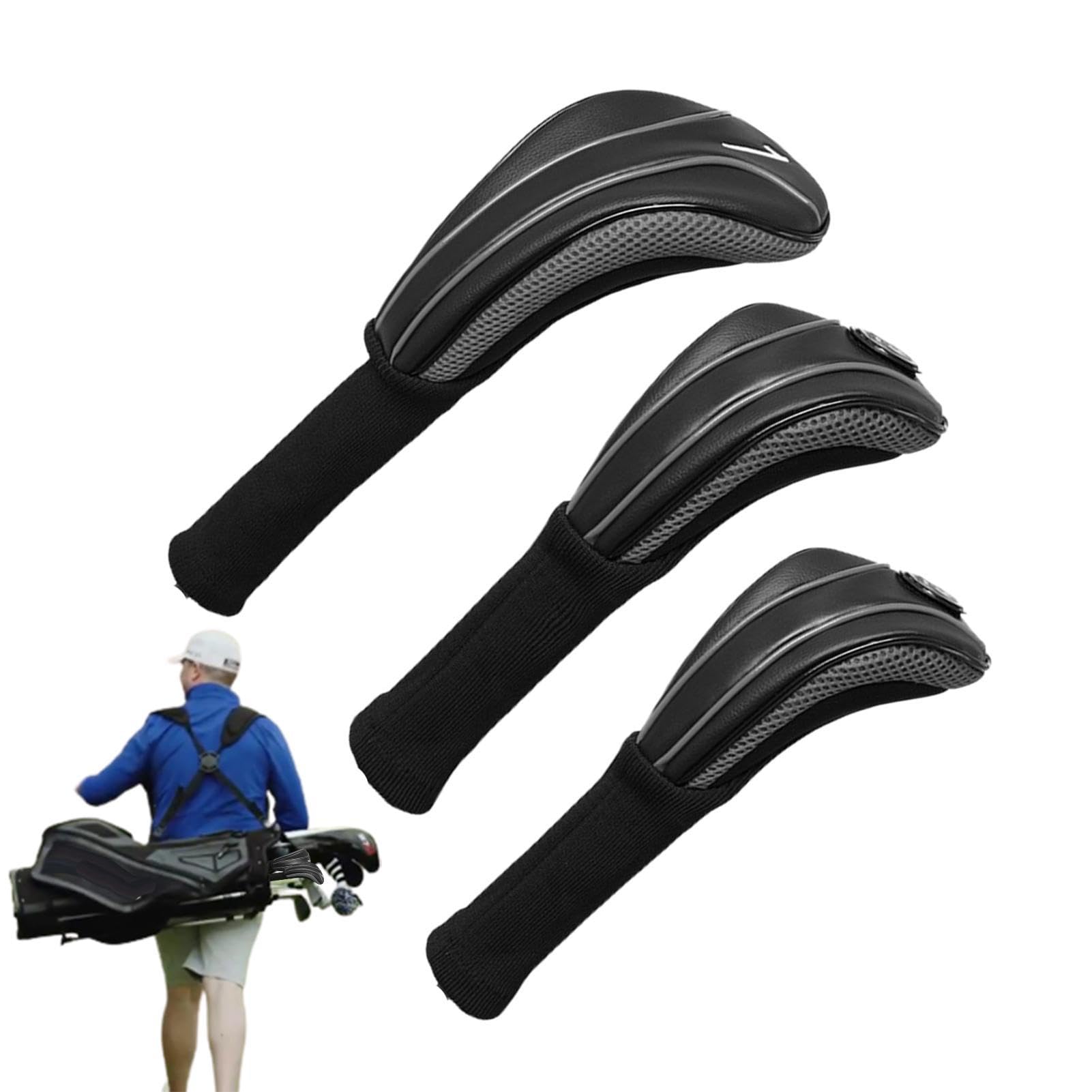 Copritesta per mazze da golf, copertura per mazze da golf, copertura per mazze da golf, copertura per mazze da golf, per principianti, Natale, compleanni Flavas