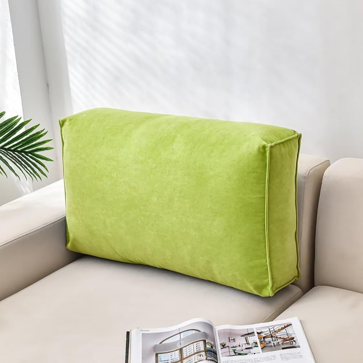 Coussin de taille ergonomique 24x18x5 pour soutien canapé
