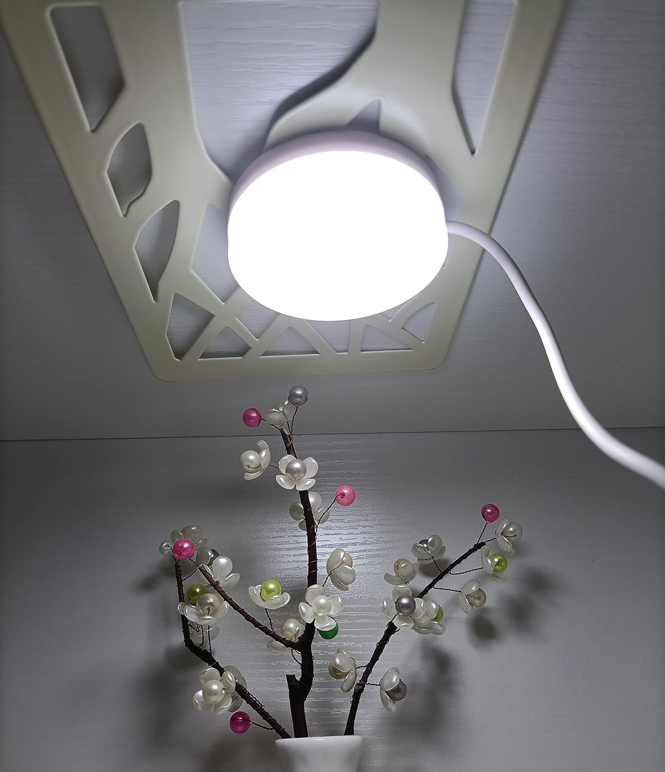 Lampa LED USB Camping Lampka nocna, podstawa magnetyczna do laptopa Power Bank PC /375
