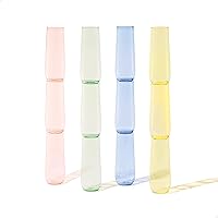 Vista 9 de TOSSWARE flauta de vidrio de champaña y el catado de 6 oz – Juego de 48 – sin BPA sofisticadas, reciclables/desechables de plástico inastillable