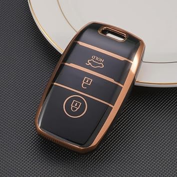 TPU Car Remote Key Case Cover for KIA Rio Rio5 Sportage Ceed Cerato Sorento Optima Picanto K3 KX3 K4 K5 Shell Fob Accessories, black
