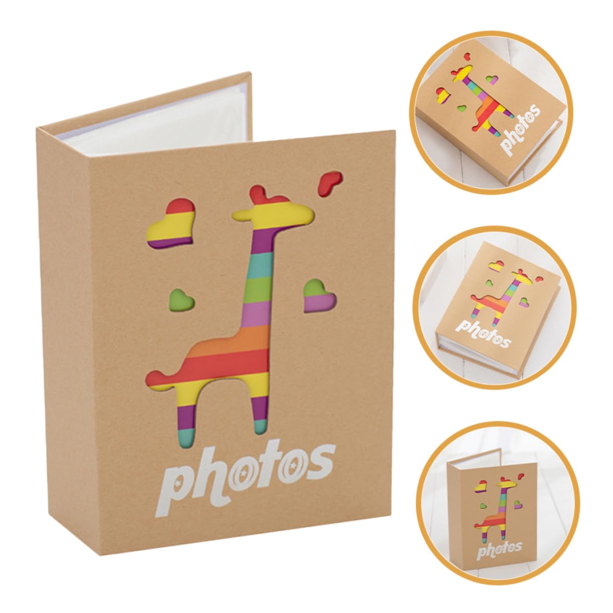 TOYANDONA 5stücke Fotoalbum Mit Multi-taschen Farbige Einsteckseiten Für Erinnerungen Wachstum Ihres Kindes Robuste Und Niedliche Gestaltung Für Aufbewahrung Fotos