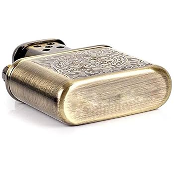 Amazon.co.jp: クラシックな防風ライター、ヴィンテージブロンズ