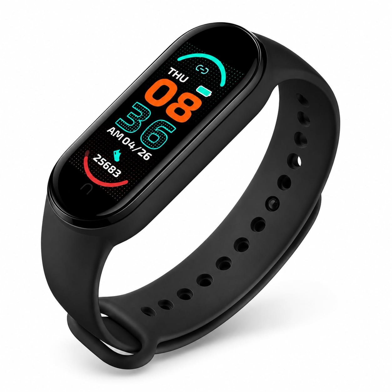 Drumstone | 𝟏𝟓 𝐘𝐄𝐀𝐑𝐒 𝐖𝐀𝐑𝐑𝐀𝐍𝐓𝐘 | M6 Smart Fitness Band for Women with AMOLED Touch Display, Heart Rate Monitor, Sleep Tracker, Bluetooth Activity Tracker for Android & iOS-picture-25